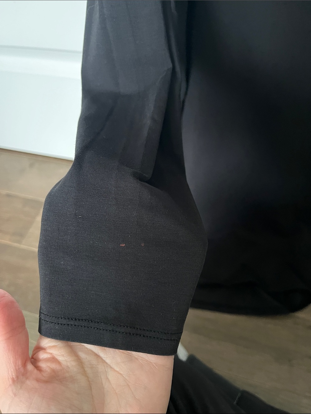 Lululemon Back in Action Long-Sleeve Athleisure Dress in Black - Picture 6 of 6